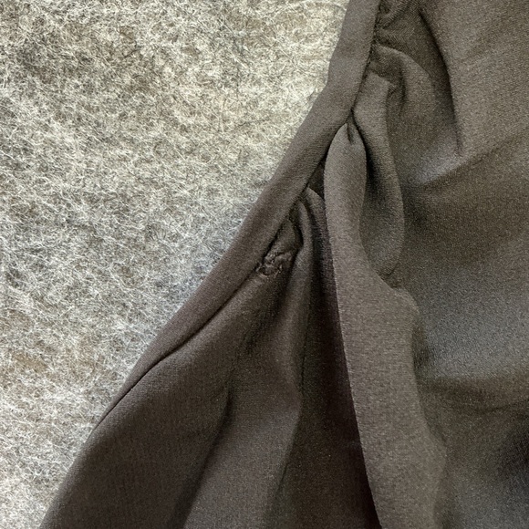 Zara Black Going Out Clubbing Minimalist Semi Formal Mini Dress Size XS - Picture 2 of 4